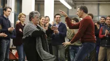 Barry Huggins (John Turturro): "The scene as such was already in the script."